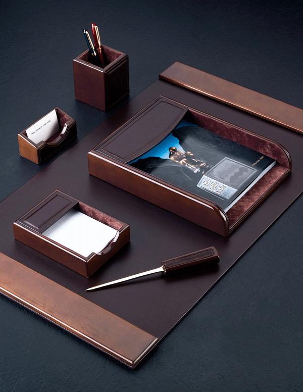 b-2005-wood-and-leather-6-piece-desk-pad-set-600